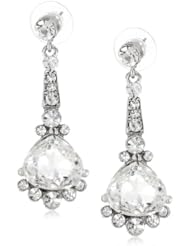 Nina Daylily Teardrop Linear Drop Earrings