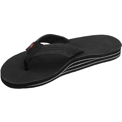 Amazon: Rainbow Sandals Men's Double Layer Leather Sandal: Shoes