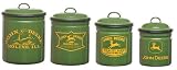 - CANISTER SET,4PC,GREEN,JD