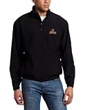 MLB Houston Astros  Mens Windtec Astute Full Zip Windshirt, Black, Large