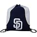 San Diego Padres Black-Gray Axis Drawstring Backpack