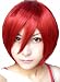 Cosplayland C515 - 30cm short straight Party heat-resist Cosplay Wig - Red