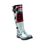 AVON11 Womens Rain Boots Urban Print