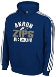 Akron Zips adidas Navy 3-Stripe Hoodie