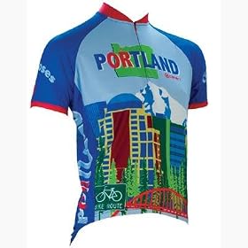 Buy Canari Mens Portland Souvenir Short Sleeve Cycling Jersey - 12171