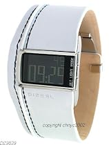 Diesel Men's Series IV Negative Display Leather Cuff Watch #DZ7054