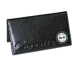 Corvette C6 Black Leather Checkbook Cover