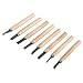 8-pc. Mini Wood Carving Chisel Set