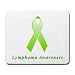 Lymphoma Awareness Ribbon Mouse Pad