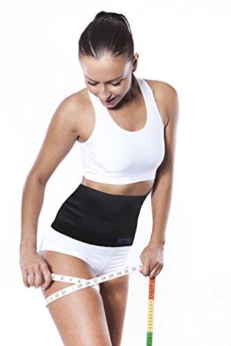 Sauna Belt Waist Cincher - Rapid Weight Loss Belt and Corset - Ab Sauna Waist Trimmer - 6 Pack Abs - Sheds Excess Water Weight, Tones Abs, Supports Core & Lower Back- Better than AZSport, TNT