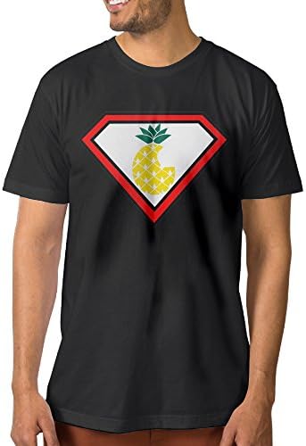 Mens Super Hawaii Mahalo Pineapple Short Sleeve Tees