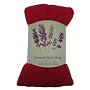 Lavender Body Wrap - Microwavable Wheat Bag - Red Fleece