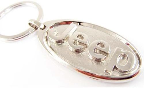 Jeep Logo Keychain (Double-sided)