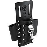 Klein Tools 5119 Leather 4-Pocket Tool Pouch