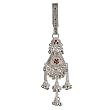Keychain Sterling Silver Gemstone Accessory 5.25 inches