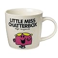 Mr Men and Little Miss Porcelain Mugs ~ Officially Licenced, Gift Boxed by Wild and Wolf, Little Miss Chatterbox