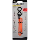 Nite Ize GLC12-31-R3 Gear Tie Clippable, 12-Inch, Blaze Orange