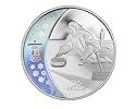 Curling Vancouver 2010 Winter Olympics Sterling Silver Hologram Coin Series