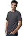 Hanes TAGLESS Pocket T-Shirt,Charcoal Heather,Large