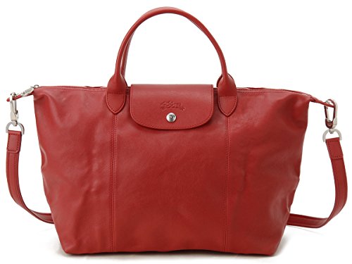 [ロンシャン]LONGCHAMPバッグ トートバッグ 1515 737 045 ル・プリアージュ・キュイール ルージュチェリー [並行輸入品] 画像