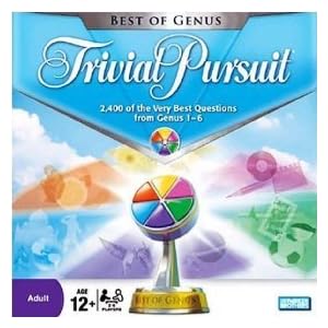 Trivial Pursuit Best of Genus Version Board Game By Parker Brothers by