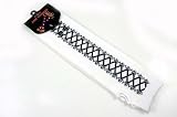 Picture Of Arm Warmer White Bows With Black Design 2 Pairs In A Pack