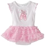 Vitamins Baby Baby-Girls Infant Ballet Creeper Set