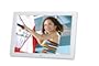 N.choice 15 Inch LED Wide Screen Digital photo Frame with Calendar Support Tf Sd /Sdhc /Usb Flash Drives(White)