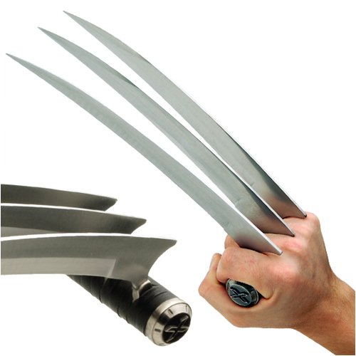 Stainless Steel Silver X-Claw w/ Stand