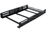 StarTech.com 2U Fixed 19-Inch Adjustable Depth Universal Server Rack Rails (UNIRAILS2U)