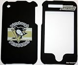Pittsburgh Penguins NHL Apple iPhone 3G 3 G S Faceplate Hard Cell Protector Case Housing Cover Snap On NEW !!