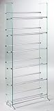 Review Spinkeeper 1880 / CD/DVD/VHS 6-Shelf Glass Media Rack/Storage/Media
