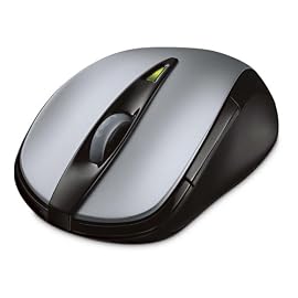 Microsoft Wireless Notebook Laser Mouse 7000 チタニウム シルバー  BNA-00008