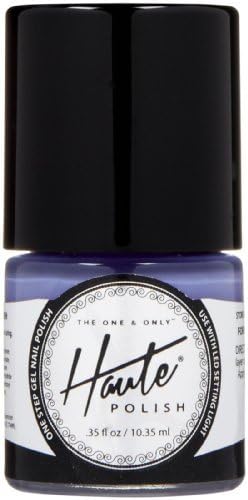 Haute Polish One Step Gel Nail Polish, Peri, 0.35 Fluid Ounce by Haute Polish