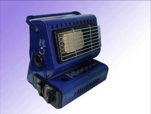 City Travel Guides Discounted  Outdoor Living : PORTABLE GAS CAMPING CARAVAN HEATER + 8 FREE REFILLS