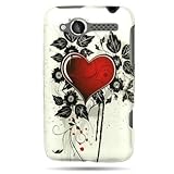 Hard Snap-on Shield RUBBERIZED With SACRED HEART Design Faceplate Cover Sle ....