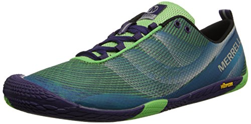 Merrell Women's Vapor Glove 2 Trail Running Shoe,Bright Green/Purple,7 M US