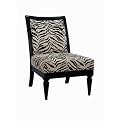 Metro Accent Chair - Black/ White