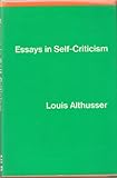 Essays in self-criticism