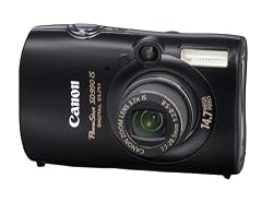 Canon Powershot SD990IS 14.7MP Digital Camera with 3.7x Optical Image Stabilized Zoom (Black)