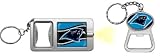 NFL North Carolina Panthers Key Chain Set