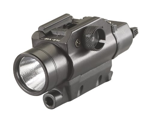  Streamlight 69180 TLR-VIR Visible LED Rail Mounted Flashlight with IR Laser Sight and Rail Locating Keys 