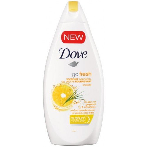 Dove Go Fresh Energize Body Wash, Nutrium Moisture, Grapefruit