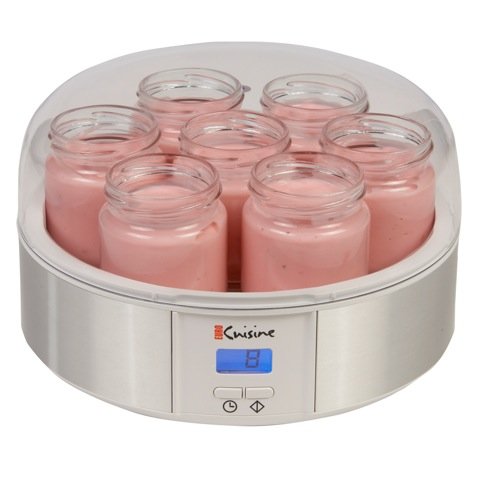 Euro Cuisine 220 Volt Digital Automatic Electric Yogurt Maker (Not Suitable for USA Market)