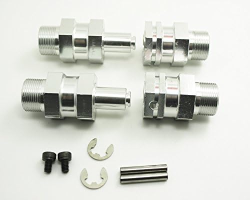 Bestdotek Extended Hub Wide Axle Extension Wheel Extender 85063, for HPI BAJA 5B 5T 5SC Rovan King