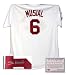 Stan Musial St Louis Cardinals MLB Hand Signed Authentic Style Home White Baseball Jersey