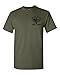 Jacted Up Tees Krav Maga IDF Front & Back Print Men's T-Shirt SHIPS FROM OHIO USA