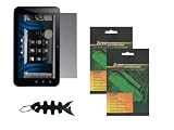 iShoppingdeals - (2 Packs) Anti-Fingerprint, Anti-Glare, Matte Finishing Screen Protector for Dell Streak 7 Andriod Tablet
