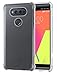 LG V20 Case, Comsoon [Drop Cushion] [Crystal Clear] Soft PC TPU Bumper Slim Protective Case Cover with Raised Bezels for LG V20 2016 (Clear)