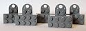 Lego Magnets (5)- Great for displaying Minifigures!!